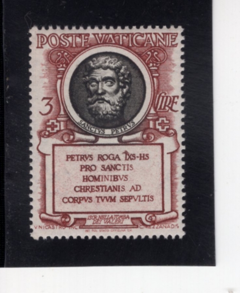 VATICAN CITY(��Ƽĭ �ñ�)-#158-3 I-ST. PETER(�� �����)-1953.4.23��