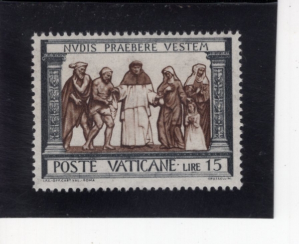 VATICAN CITY(��Ƽĭ �ñ�)-#286-15 I-CLOTHING THE NAKED(���� ���������� \"���Ź��� ��\")-1960.11.8��