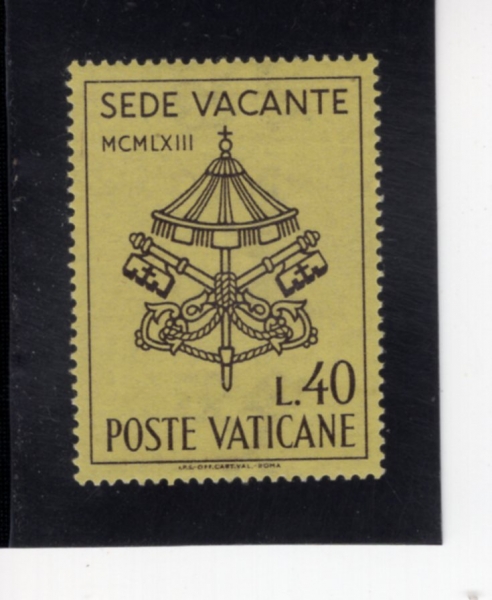 VATICAN CITY(��Ƽĭ �ñ�)-#363-40 I-KEY OF ST. PETER AND PAPAL CHAMBERLAIN\
