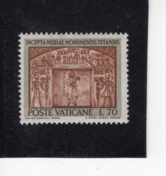 VATICAN CITY(��Ƽĭ �ñ�)-#381-70 I-ST. PETER FROM COPTIC CHURCH AT WADI-ES-SEBUA, SUDAN(�͵� ����-���ξ��� ���)-1964.3.10��