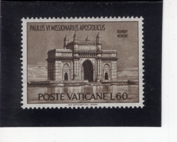 VATICAN CITY(��Ƽĭ �ñ�)-#402-60 I-GATEWAY OF INDIA, BOMBAY(�ε� ����)-1964.12.2��