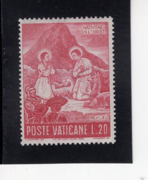 VATICAN CITY(��Ƽĭ �ñ�)-#420-20 I-PERUVIAN NATIVITY SCENE(��� ź�� ���)-1965.11.25��