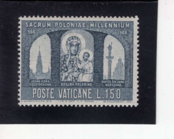 VATICAN CITY(��Ƽĭ �ñ�)-#437-150 I-BLACK MADONNA OF CZESTOCHOWA, CLOISTER AND CHURCH OF BRIGHT MOUNTAIN, CZESTOCHOWA AND ST. JOHN\