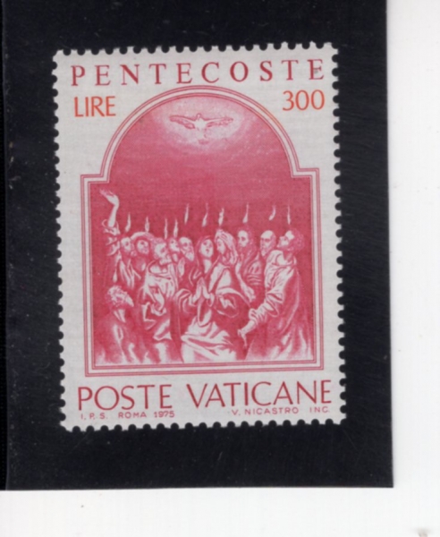 VATICAN CITY(��Ƽĭ �ñ�)-#572-300 I-PENTECOST, BY EL GRECO(�� �׷����� ������)-1975.5.22��