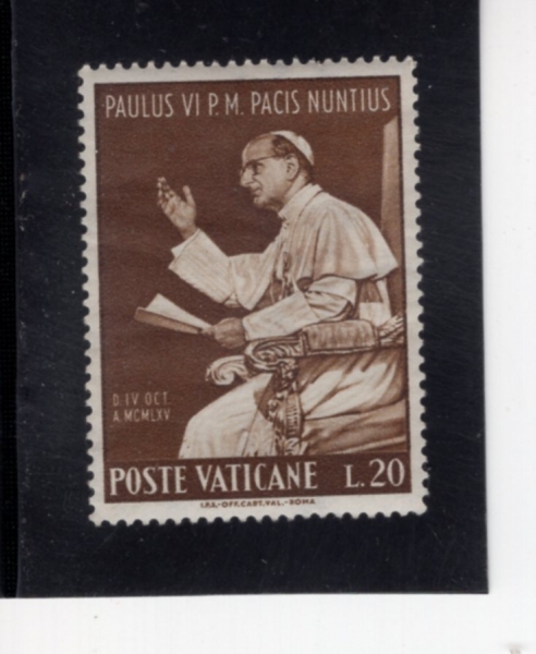 VATICAN CITY(��Ƽĭ �ñ�)-#416-20 I-POPE PAUL VI ADDRESSING UN ASSEMBLY(��Ȳ �ٿ��� 6���� ���� ���� �湮)-1965.10.4��