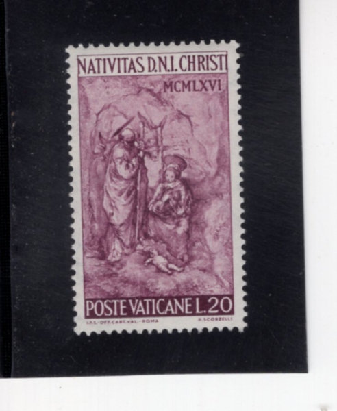 VATICAN CITY(��Ƽĭ �ñ�)-#445-20 I-NATIVITY, SCULPTURE BY SCORZELLI(������ ź��,����ÿ��)-1966.11.24��