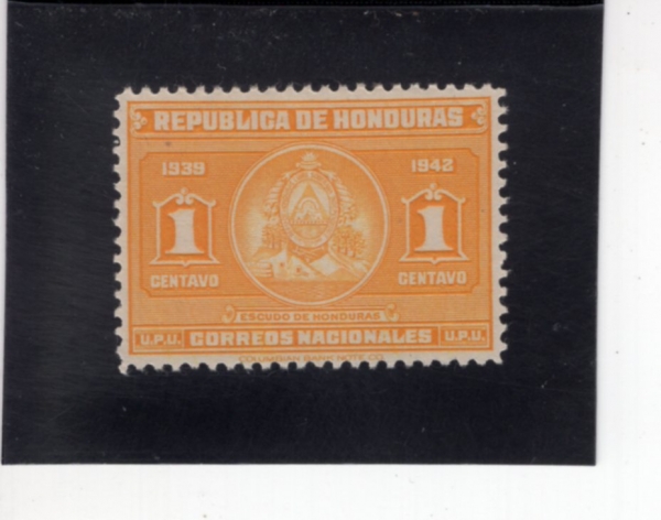 HONDURAS(�µζ�)-#336-1c-SEAL OF HONDURAS(�µζ� ����)-1939.3.1��