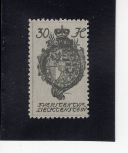 LIECHTENSTEIN(�����ٽ�Ÿ��)-#23-30h-COAT OF ARMS(�����ٽ�Ÿ�� ����)-1920��