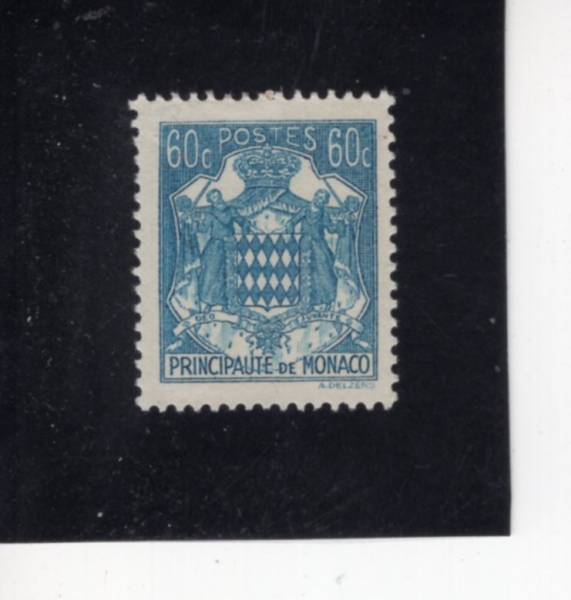 MONACO(����)-#151A-60c-GRIMALDI FAMILY COAT OF ARMS(�׸����� ���� ����)-1943��