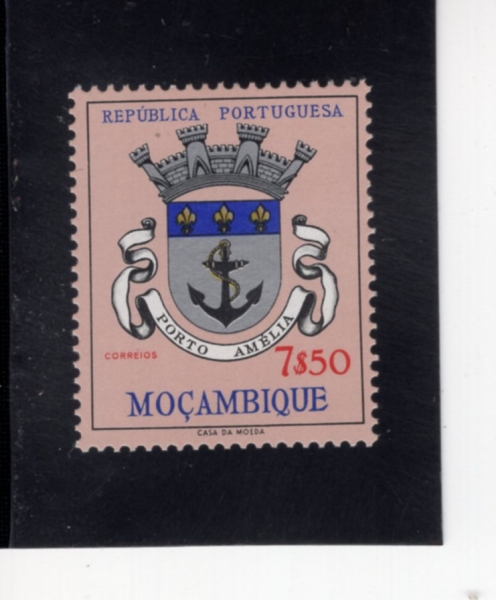 MOZAMBIQUE(�����ũ)-#420-7.50e-ARMS OF PORTO AMELIA(��� ����)-1961.1.30��