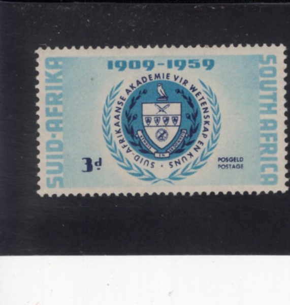 SOUTH AFRICA(��������ī��ȭ��)-#219-3p-SEAL OF ACADEMY(��������ī ��ī����)-1959.5.1��