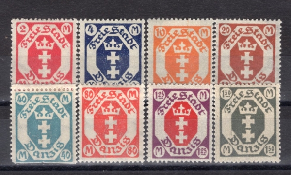 DANZIG(�״ܽ�ũ ��)-#A11(8��)-COAT OF ARMS(�״ܽ�ũ ���� ����)-1922��