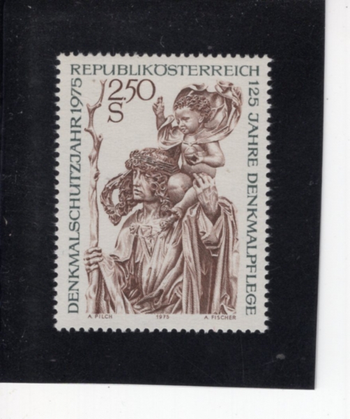 AUSTRIA(����Ʈ����)-#1011-2.50s-EUROPEAN ARCHITECTURAL HERITAGE YEAR(���� ������ ��)-1975.1.24��