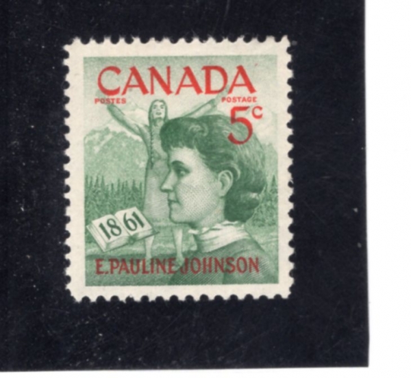 CANADA(ĳ����)-#392-5c-EMILY PAULINE JOHNSON(���и� ���� ����)-1961.3.10��