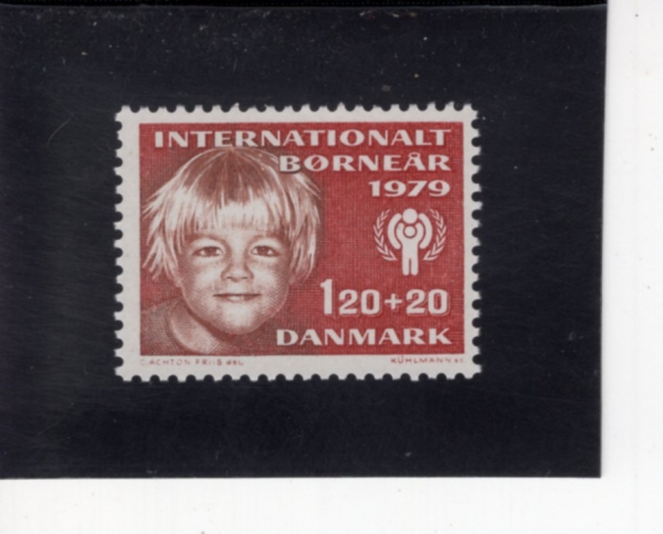 DENMARK(����ũ)-#B58-1.20k+20o-CHILD AND IYC EMBLEM(�Ƶ�, ���� ���������� ��)-1979.1.25��