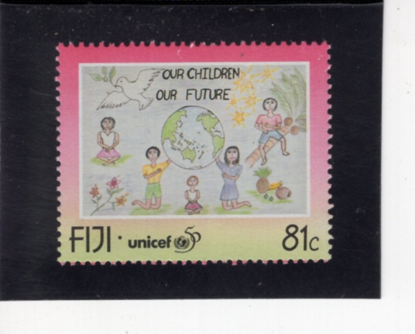 FIJI(����)-#772-81c-\"OUR CHILDREN, OUR FUTURE\"(\"�츮 ���̵�, �츮�� �̷�\")-1996.8.13��