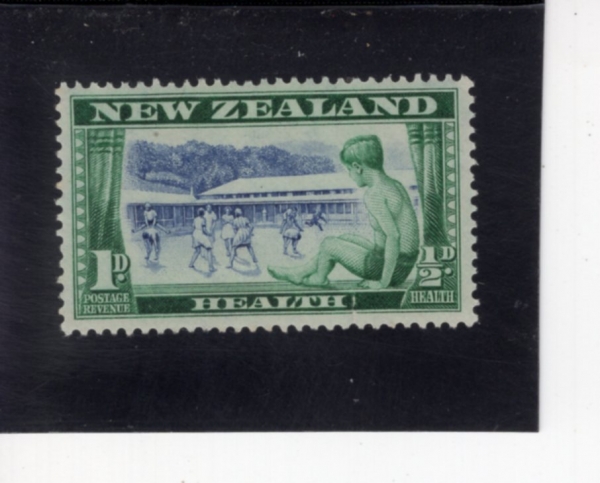 NEW ZEALAND(��������)-#B32-1+1/2p-CHILDREN\