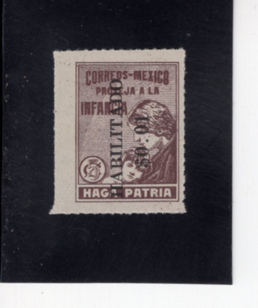 MEXICO(�߽���)-#RA11-1c on 5c-MOTHER AND CHILD(����)-1930��