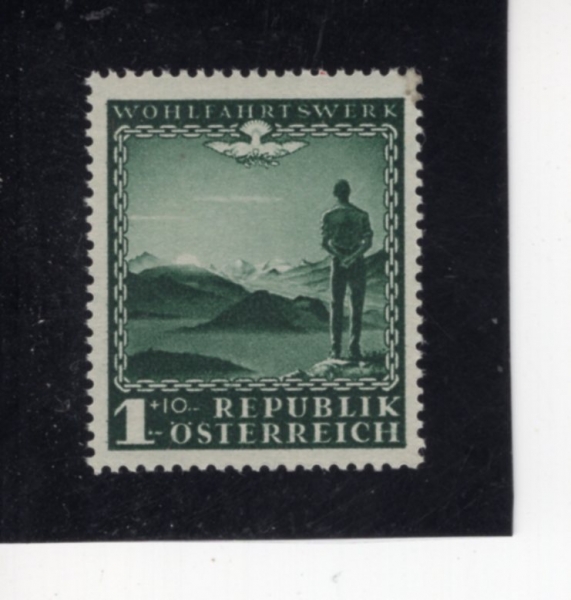 AUSTRIA(����Ʈ����)-#B165-1s+10s-THE DAWN OF PEACE(��ȭ�� ����)-1945.9.10��