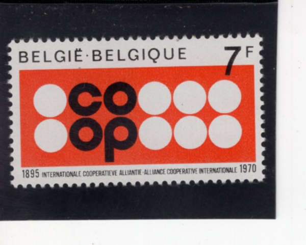 BELGIUM(���⿡)-#743-7fr-COOPERATION ALLIANCE EMBLEM(���� ���� ������)-1970.6.27��