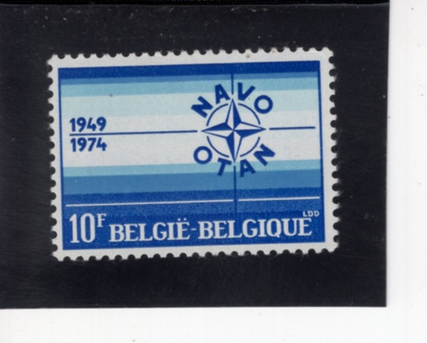BELGIUM(���⿡)-#866-10fr-NATO EMBLEM(�ϴ뼭�� ���� �ⱸ)-1974.4.20��