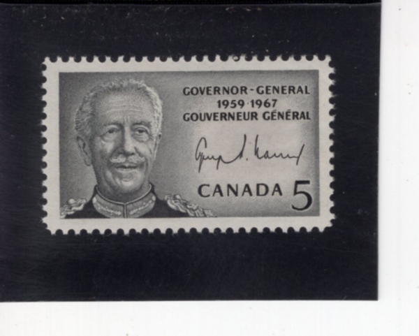 CANADA(ĳ����)-#474-5c-GEORGES PHILIAS VANIER(������-�ʸ��ƽ� �ٴϿ�)-1967.9.15��