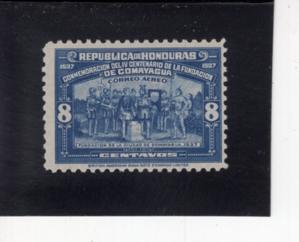 HONDURAS(�µζ�)-#C86-8c-FOUNDING OF COMAYAGUA(�ڸ��߰��� â��)-1937.12.7��