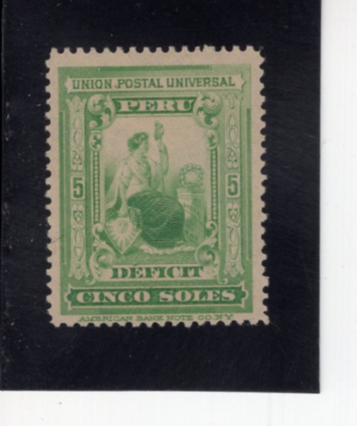PERU(���)-#J34-5s-LIBERTY(����)-1899��