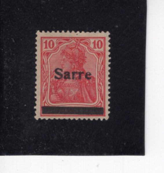 SAAR(�ڸ� ��ȣ��)-#6-10pf-GERMANIA(�Ը����Ͼ�)-1920.1.30��