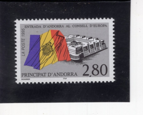 ANDORRA, FRENCH ADMINISTRATION(�ȵ��� ����������)-#458-2.80fr-ANDORRA\