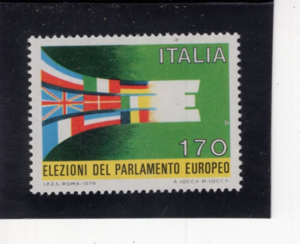 ITALY(��Ż����)-#1368-170 I-FLAGS AND \"E\"(����, ���� ��ȸ)-1979.5.5��