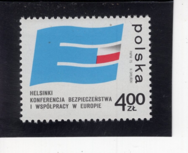 POLAND(������)-2109-4z-\"E\" AND POLISH FLAG(���� ��ȸ, ������ ����)-1975.7.30��