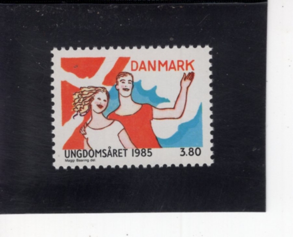 DENMARK(����ũ)-771-3.80k-INTL. YOUTH YEAR(���� û�ҳ��� ��)-1985.3.14��