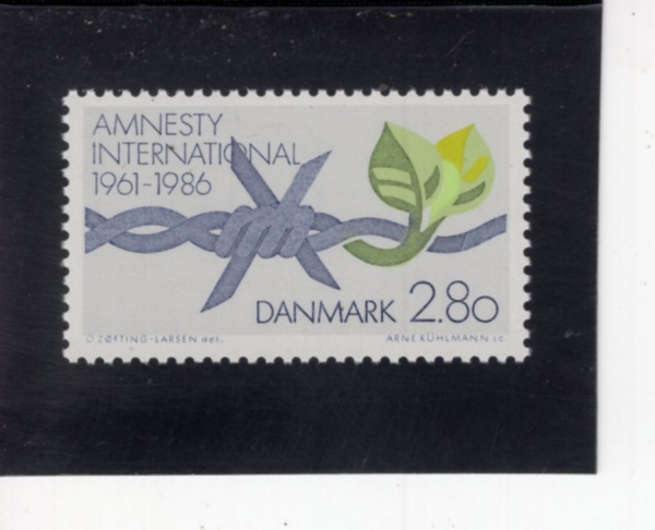 DENMARK(����ũ)-790-2.80k-AMNESTY INTL., 25TH ANNIV.(�����ڳ׽�Ƽ)-1986.1.23��