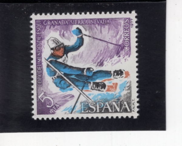 SPAIN(������)-#2036-5p-SLALOM(������ ��Ű)-1977.3.24��