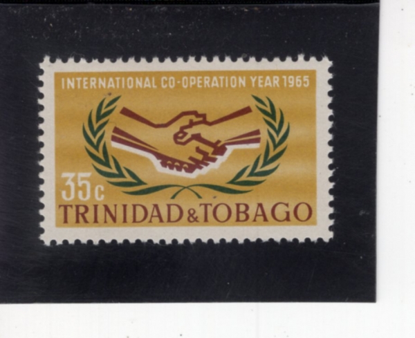 TRINIDAD & TOBAGO(Ʈ���ϴٵ� ��ٰ�)-#117-35c-ICY EMBLEM(���� ������ ��)-1965.11.15��