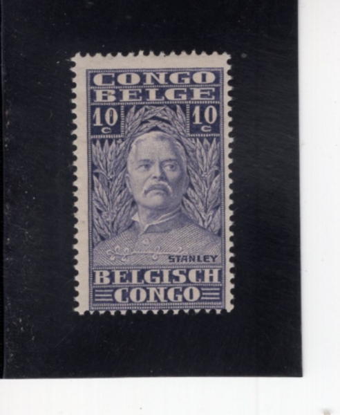 BELGIAN CONGO(���⿡�� ���)-#116-10c-SIR HENRY MORTON STANLEY(� ��ư ���ĸ�)-1928.6.30��
