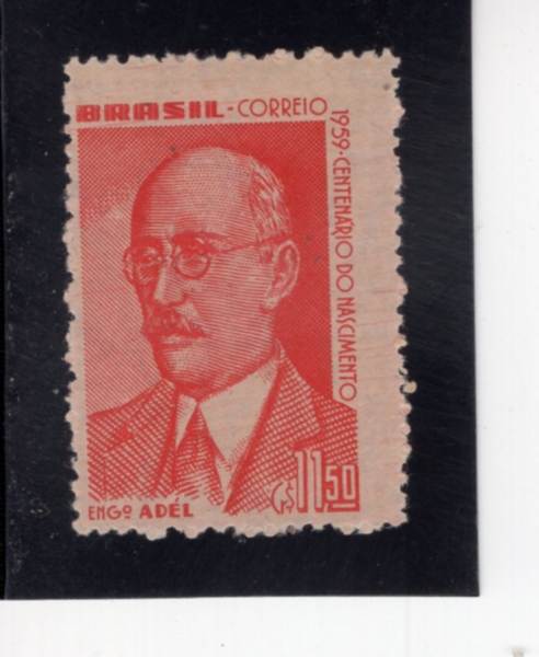 BRAZIL(�����)-#906-11.50cr-ADEL PINTO(�Ƶ� ����(1859-1921), �����Ͼ�)-1960.3.19��