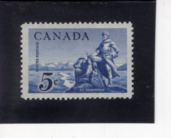 CANADA(ĳ����)-#378-5c-LA VERENDRYE(�� �����帮)-1958.6.4��