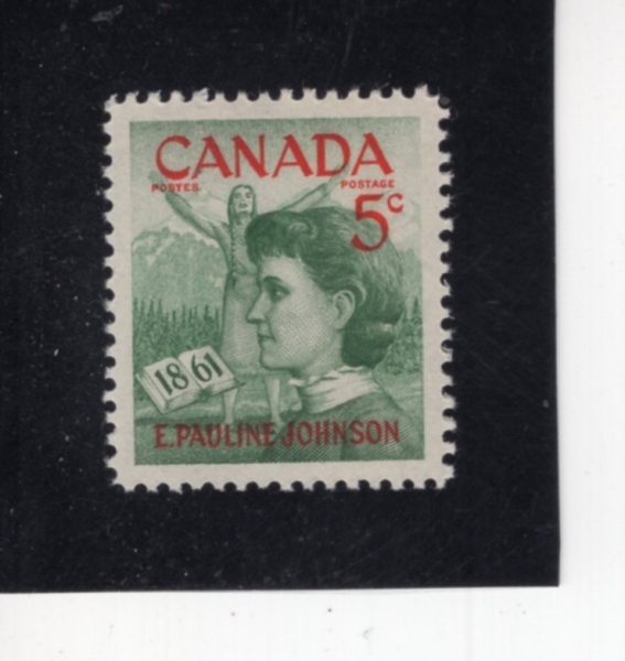 CANADA(ĳ����)-#392-5c-EMILY PAULINE JOHNSON(���и� ���� ����)-1961.3.10��