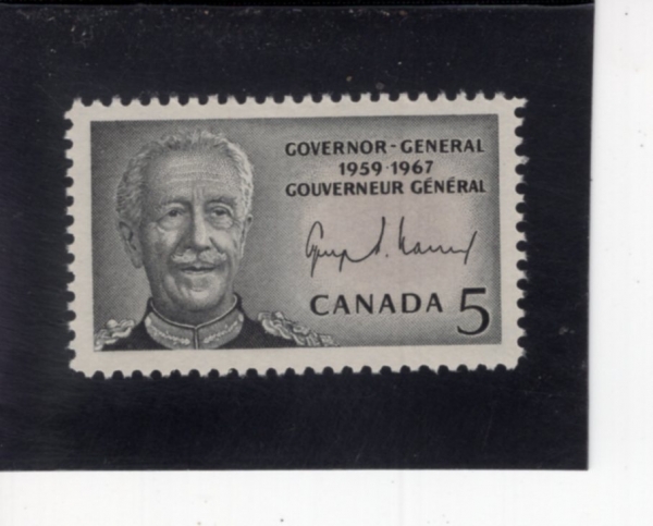CANADA(ĳ����)-#474-5c-GEORGES PHILIAS VANIER(������-�ʸ��ƽ� �ٴϿ�)-1967.9.15��