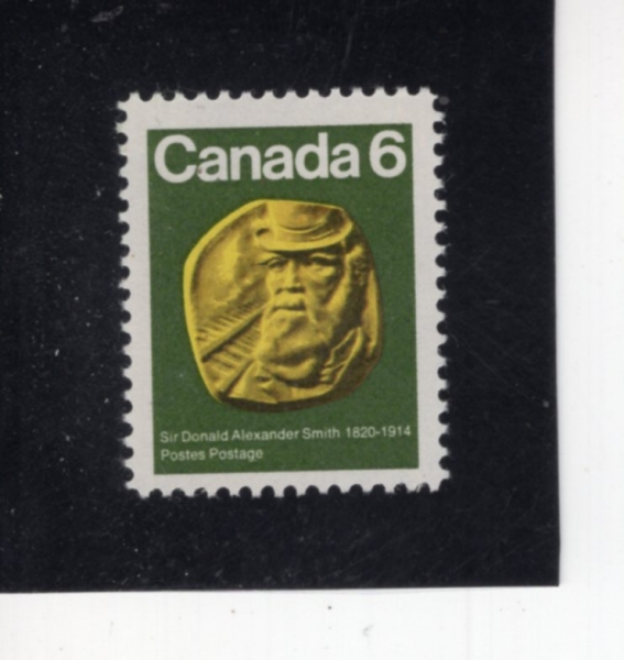 CANADA(ĳ����)-#531-6c-SIR DONALD ALEXANDER SMITH(���ε� �˷���� ���̽�)-1970.11.4��