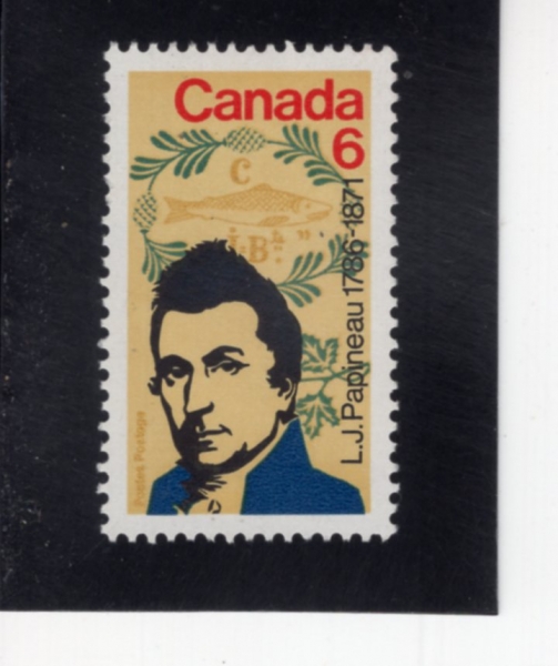 CANADA(ĳ����)-#539-6c-LOUIS JOSEPH PAPINEAU(����-���� ���ǳ�)-1971.5.7��