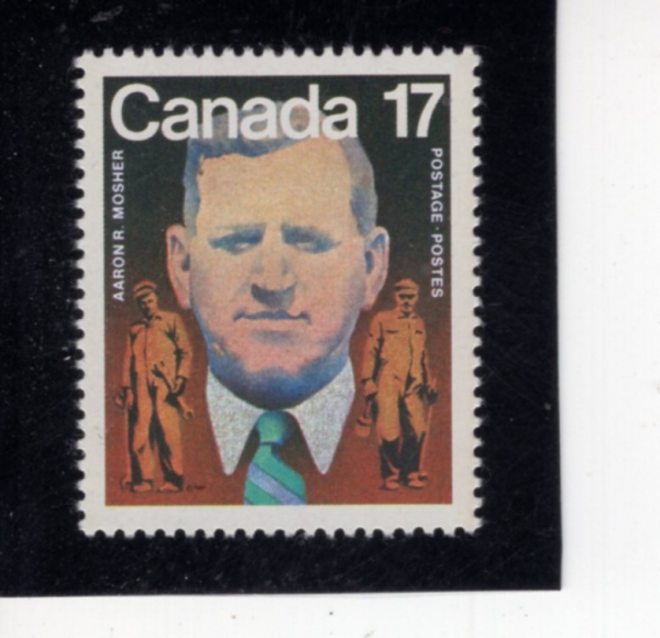 CANADA(ĳ����)-#899-17c-AARON MOSHER(�Ʒ� ���)-1981.9.8��