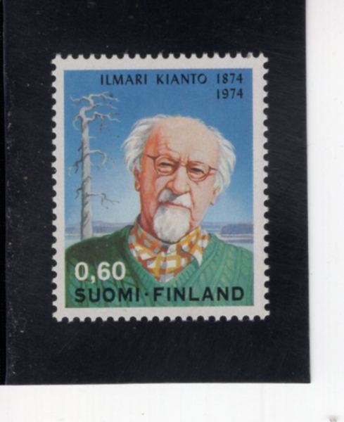 FINLAND(�ɶ���)-#547-60p-JEAN SIBELIUS(�� �ú����콺)-1974.5.7��