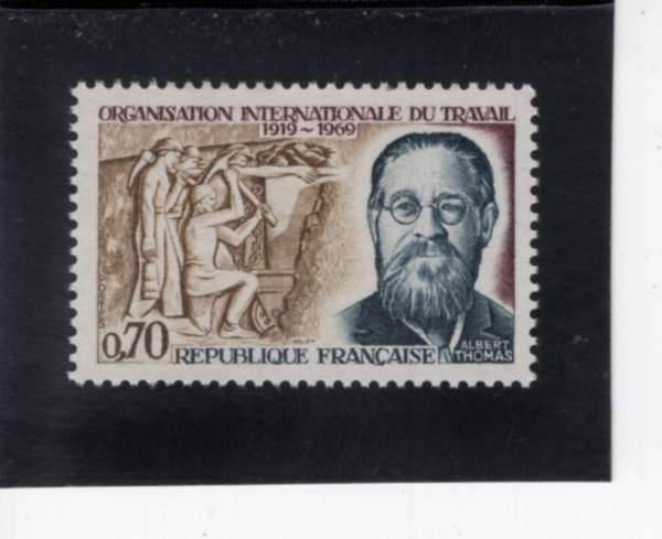 FRANCE(������)-#1247-70c-ALBERT THOMAS AND THOMAS MEMORIAL, GENEVA(�˺��� �丶��, ����)-1969.5.10��