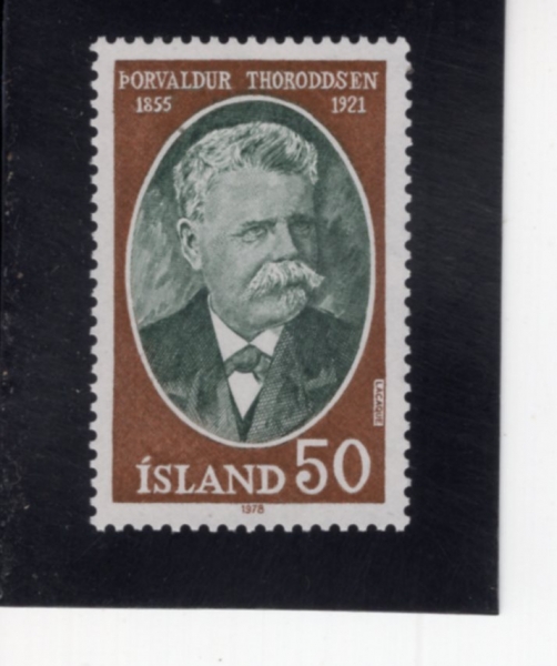 ICELAND(���̽�����)-#504-50k-THORVALDUR THORODDSEN(�丣�ߵθ� ��ε弾)-1977.12.12��