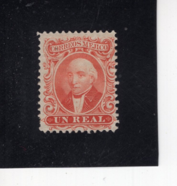 MEXICO(�߽���)-#14a-1r-MIGUEL HIDALGO Y COSTILLA(�̰� �̴ް� �� �ڽ�Ƽ��)-1864��