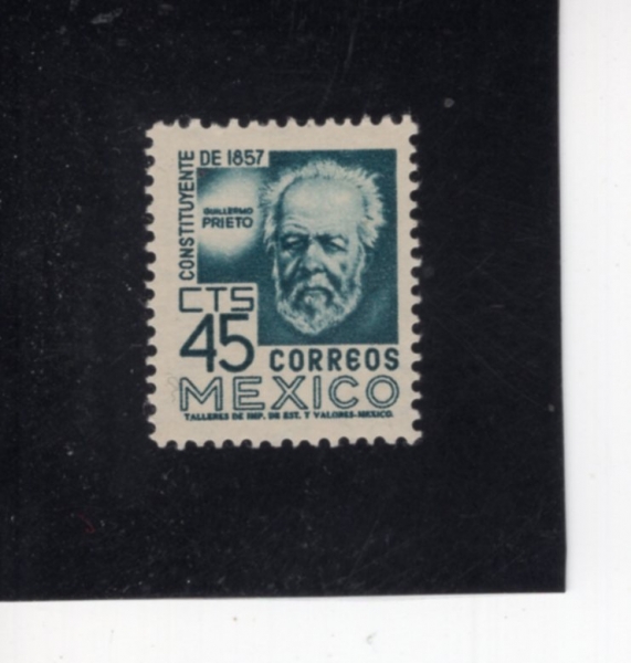MEXICO(�߽���)-#898-45c-GUILLERMO PRIETO(�⿹���� ��������)-1956��