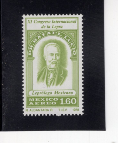 MEXICO(�߽���)-#C586-1.60p-DR. RAFAEL LUCIO(���Ŀ� ��ÿ� �����)-1978.11.13��